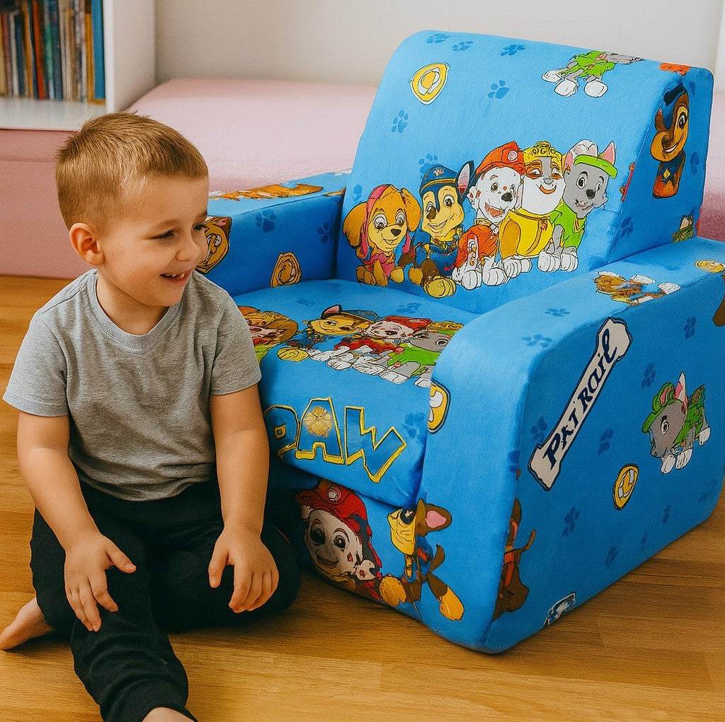 Dečija Srednja fotelja Paw Patrol – Omiljeni psići sada u tvojoj sobi! - mojaposteljina.rs