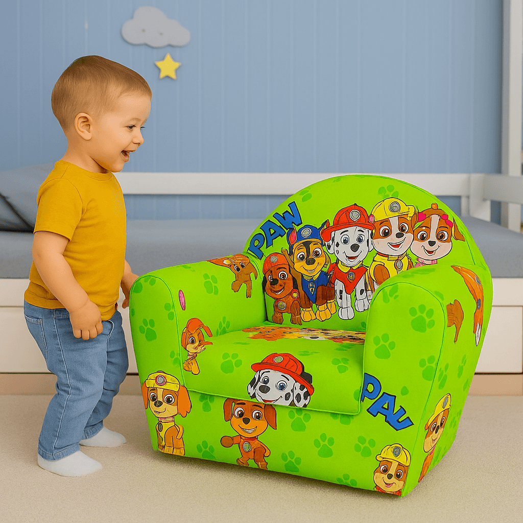 Dečija Mala fotelja Paw Patrol – Omiljeni junaci u dečijoj sobi! - mojaposteljina.rs