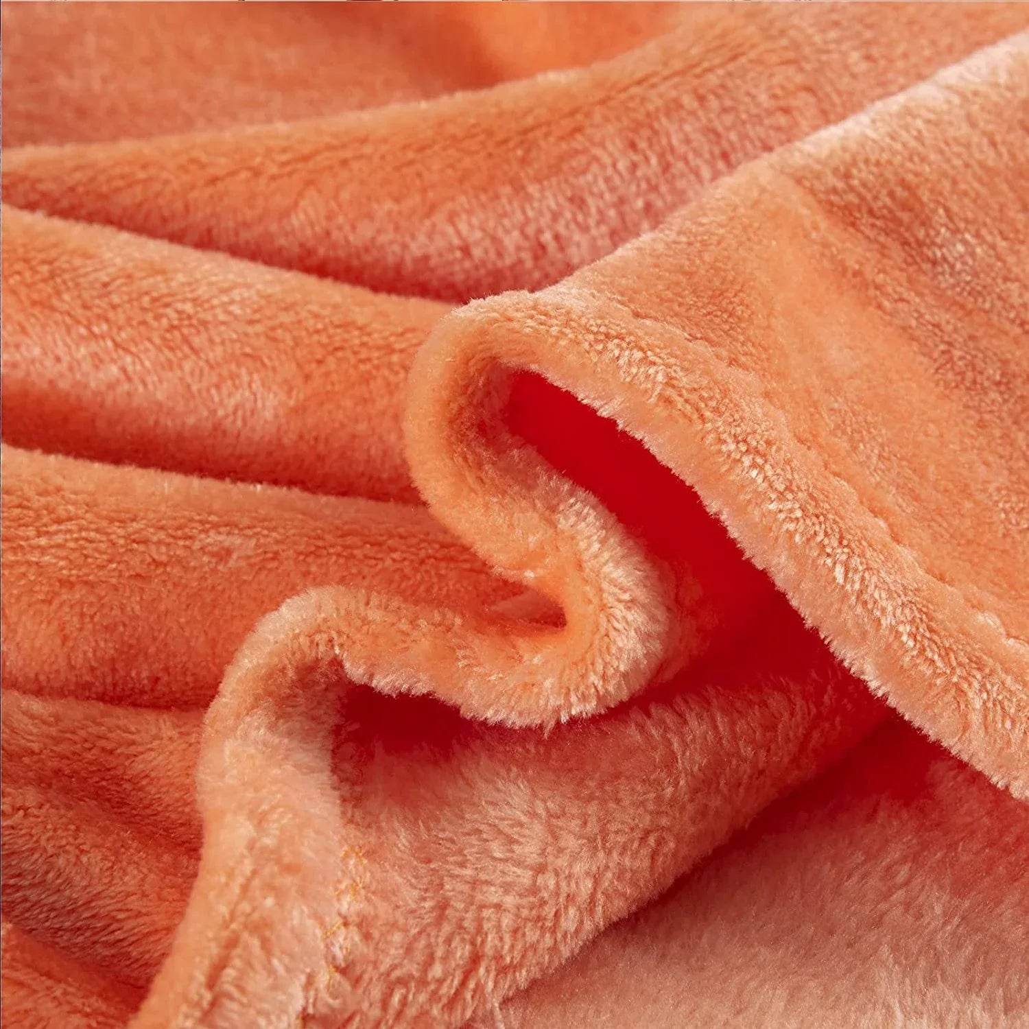 Orange Plišano Ćebe - mojaposteljina.rs