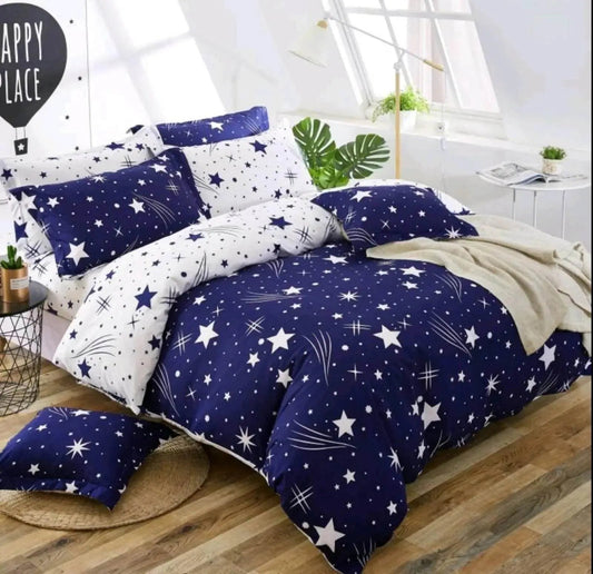 STAR Dark Blue Singl Posteljina - mojaposteljina.rs