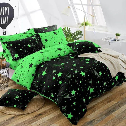 STAR Green Black Singl Posteljina - mojaposteljina.rs