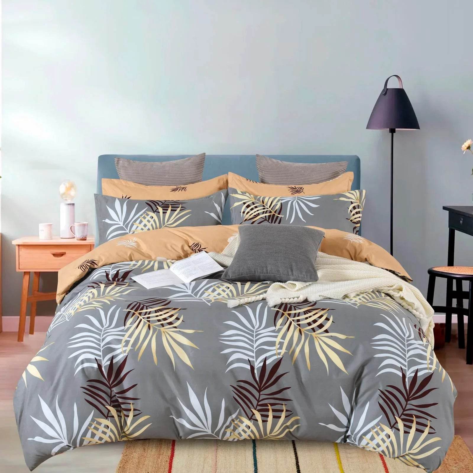 Tropical Grey Singl Posteljina - mojaposteljina.rs