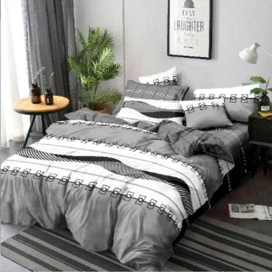 Grey Wave Lux Singl Posteljina - mojaposteljina.rs