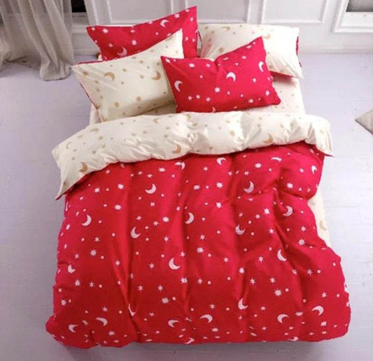 MOON Velvet Bordo Singl Posteljina - mojaposteljina.rs