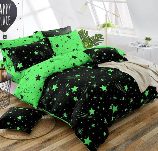 STAR Green Black Bračna Posteljina 7 delova - mojaposteljina.rs