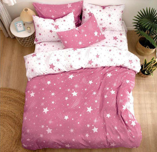 STAR Pink Singl Posteljina - mojaposteljina.rs